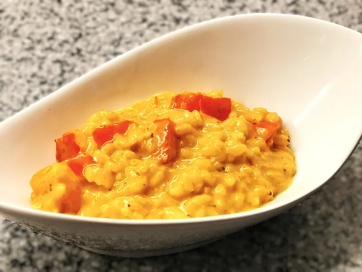 Kürbisrisotto