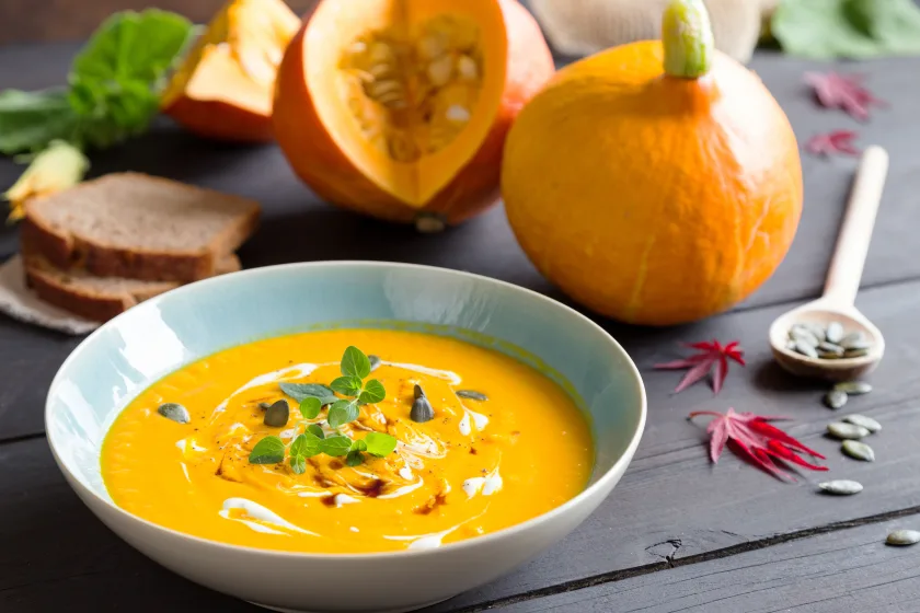 Kürbiscremesuppe 