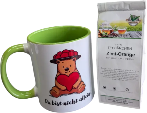 Tasse Du bist nicht allein